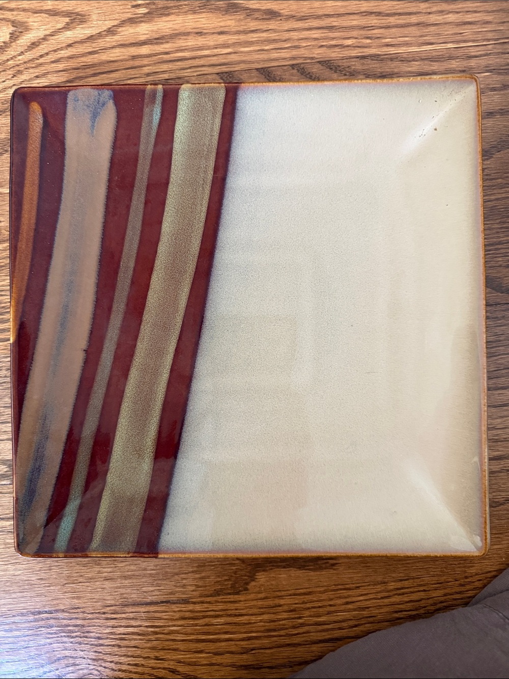 SANGO Avanti Brown 4722 dinner plate  11"